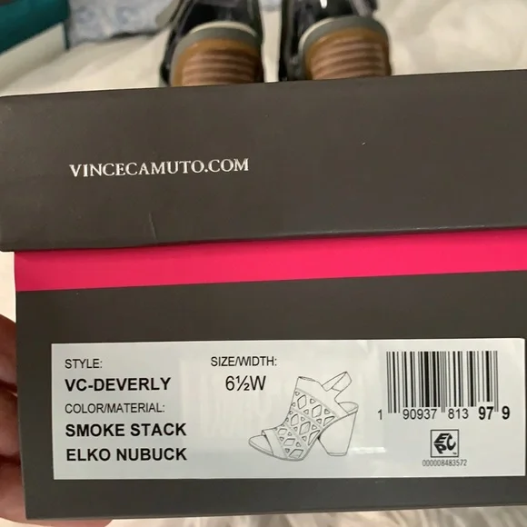 Vince Camuto Deverly Sandal Size 6.5 Wide - Picture 10 of 12